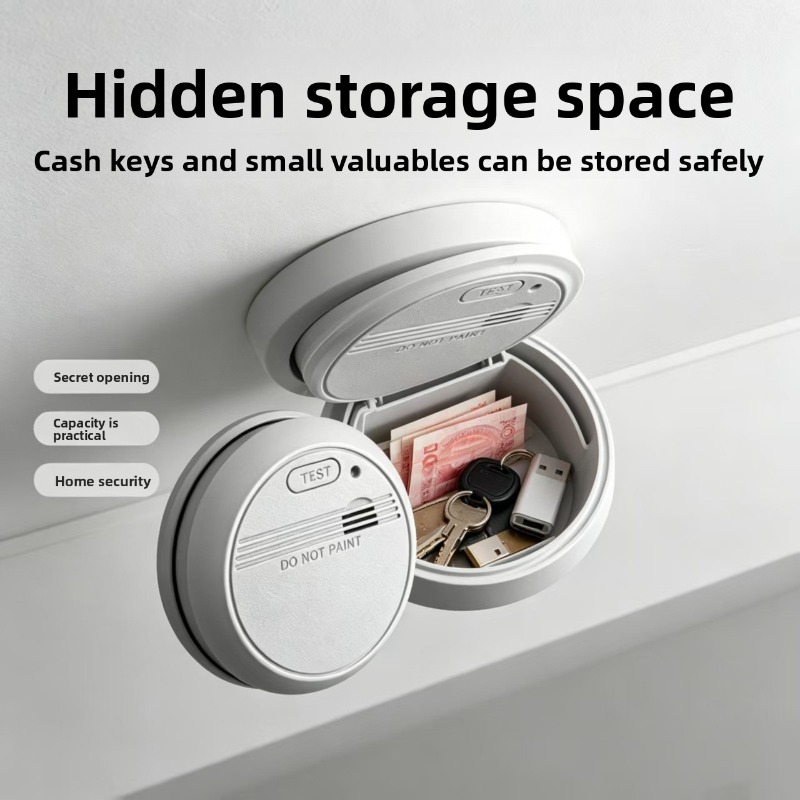 Smoke Leak Detector - صندوق تخزين آمن مخفي يشبه كاشف