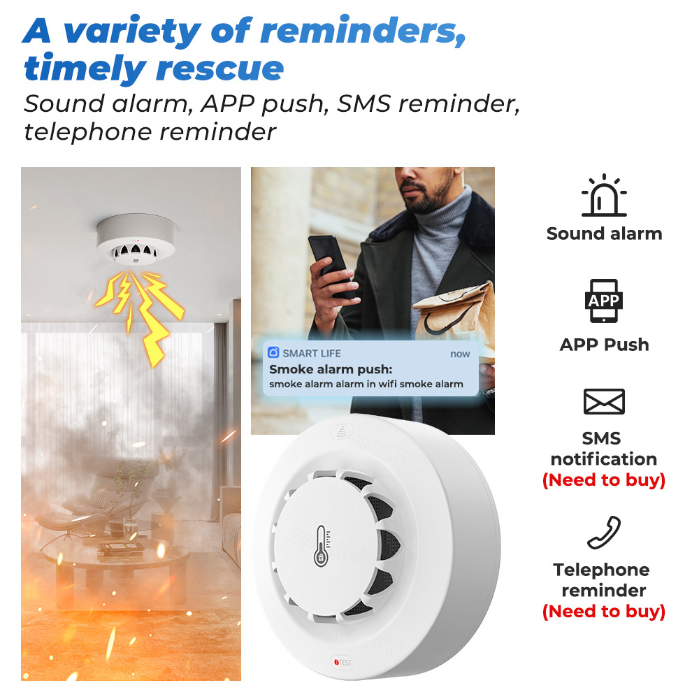 جهاز استشعار درجة الحرارة والر - مراجعة Smoke Leak Detector وسعره