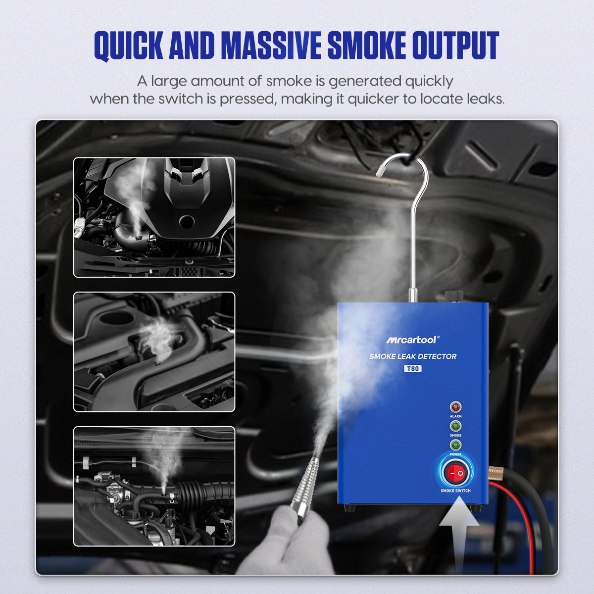 جهاز MR CARTOOL للكشف عن تسرب  - مراجعة Smoke Leak Detector وسعره