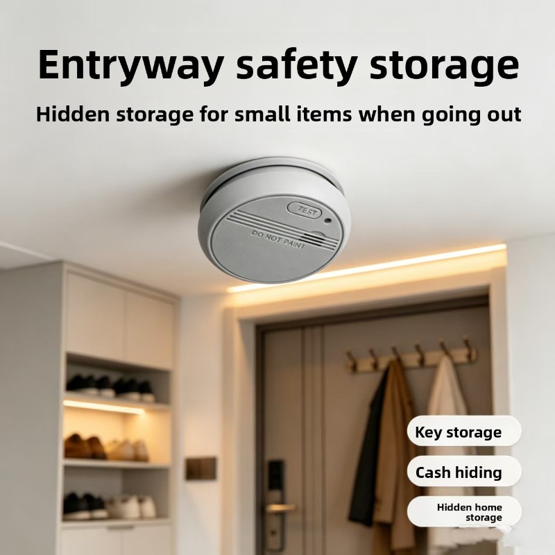 صندوق تخزين آمن مخفي يشبه كاشف - مراجعة Smoke Leak Detector وسعره