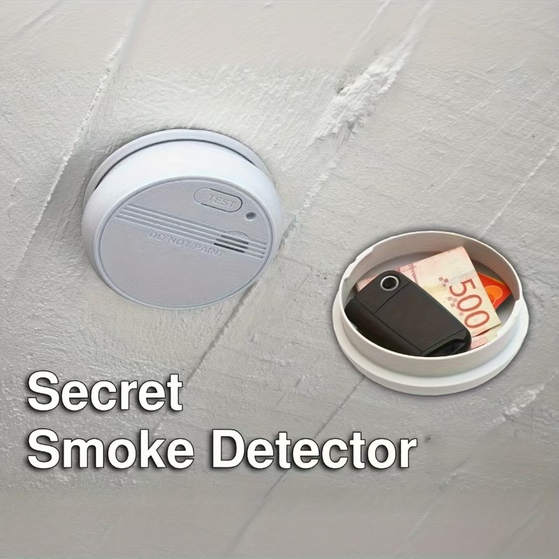 صندوق تخزين آمن مخفي يشبه كاشف - مراجعة Smoke Leak Detector وسعره