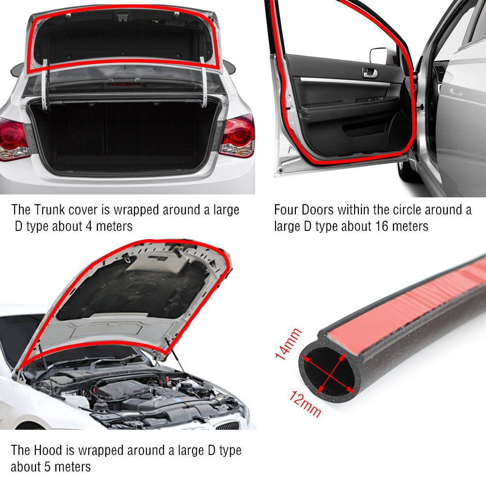 4 متر DType المطاط جسم السيارة - مراجعة Auto Body Filler وسعره