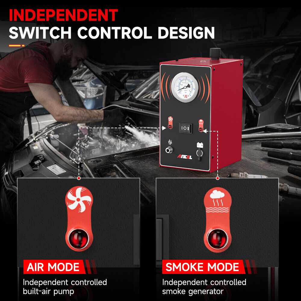 ANCEL S200 EVAP كاشف تسرب الدخ - مراجعة Smoke Leak Detector وسعره