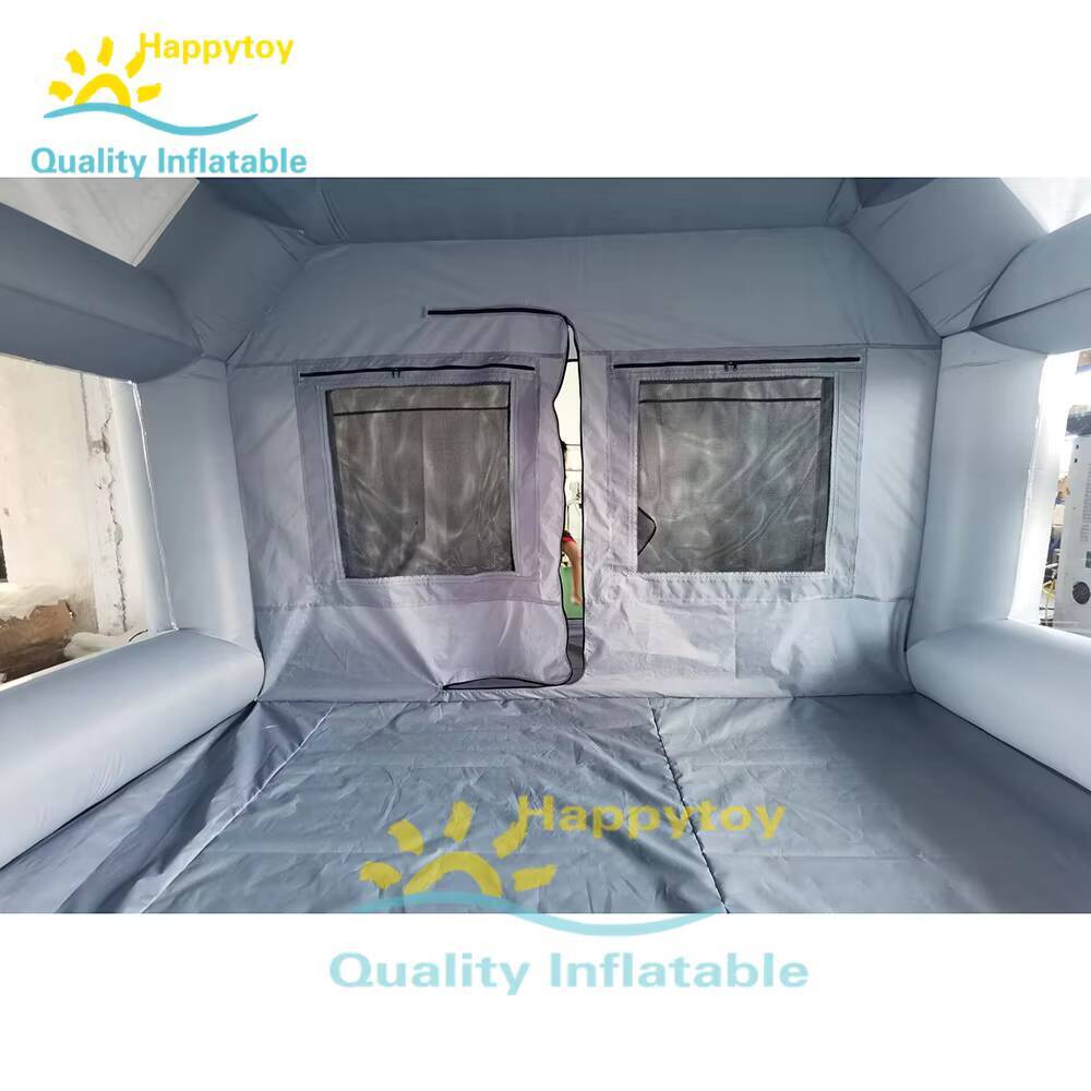 كشك طلاء السيارات القابل للنفخ - مراجعة Inflatable Paint Booth وسعره