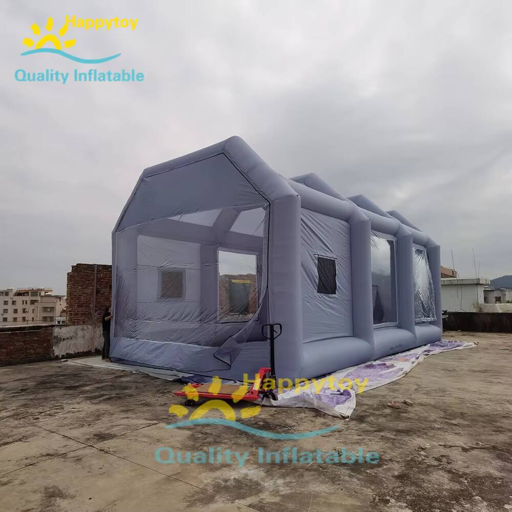 كشك طلاء السيارات القابل للنفخ - مراجعة Inflatable Paint Booth وسعره