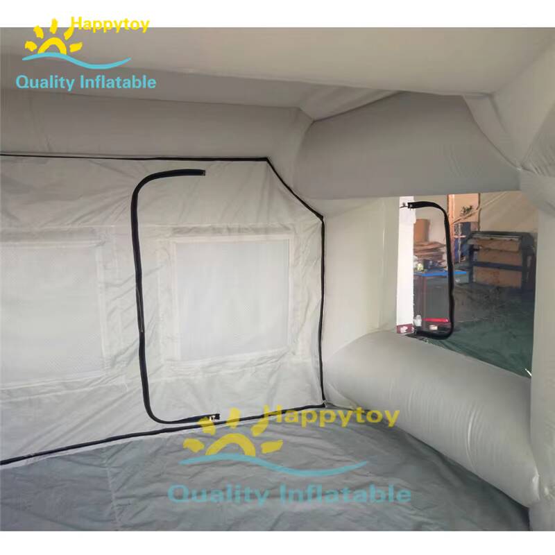 حار بيع المحمول نفخ رذاذ كشك ا - مراجعة Inflatable Paint Booth وسعره