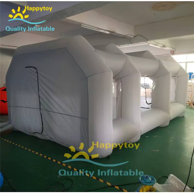 حار بيع المحمول نفخ رذاذ كشك ا - مراجعة Inflatable Paint Booth وسعره