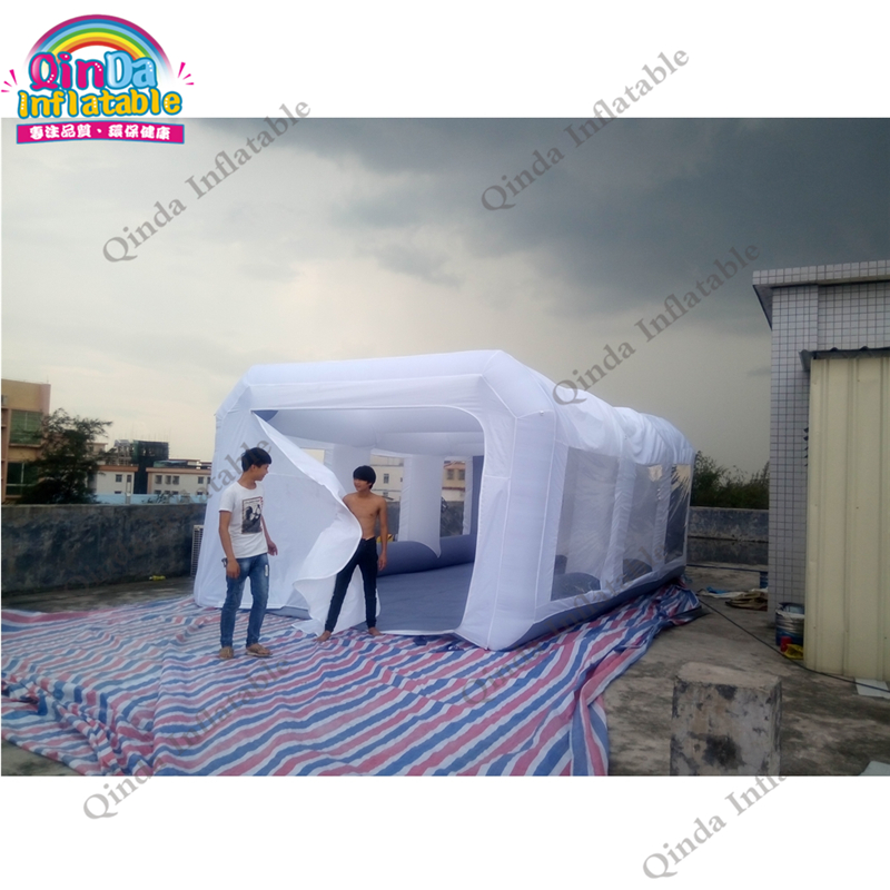 كابينة رش محمولة قابلة للنفخ ل - مراجعة Inflatable Paint Booth وسعره