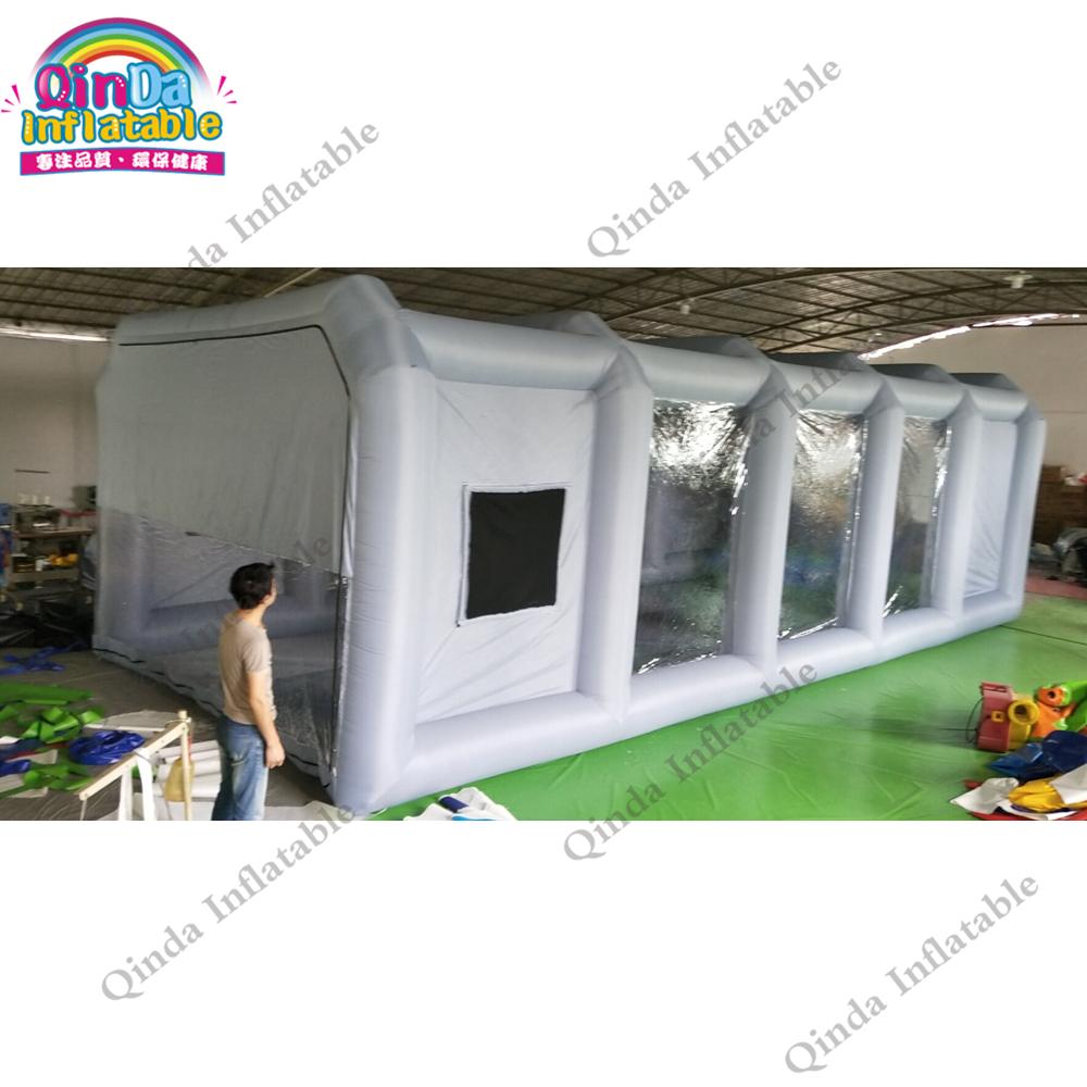 خيمة رش الطلاء عالية الجودة 10 - مراجعة Inflatable Paint Booth وسعره