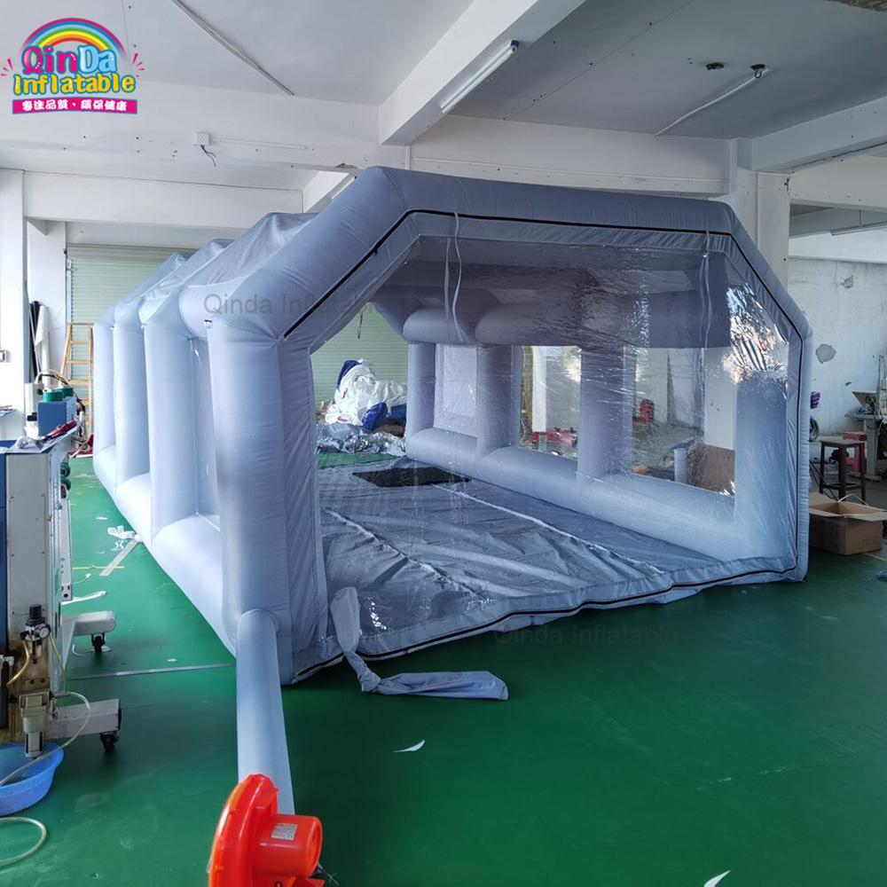 خيام رش قابلة للنفخ بأحجام كبي - مراجعة Inflatable Paint Booth وسعره